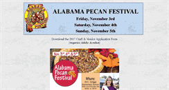 Desktop Screenshot of alabamapecanfestival.com